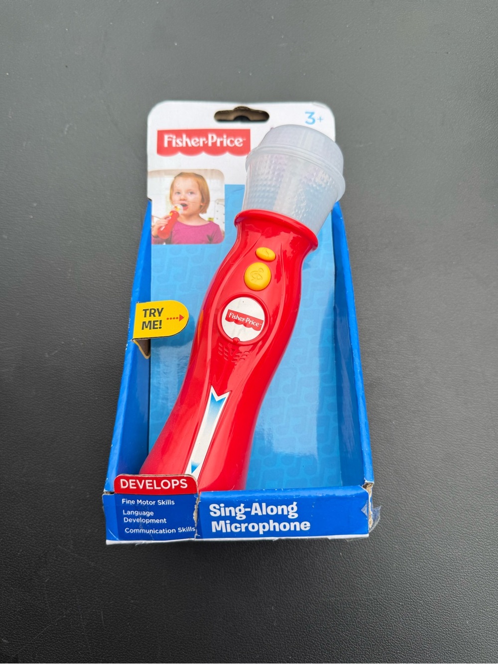 Fisher-Price Red Sing-Along Microphone